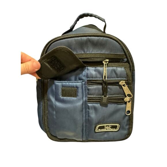 Vintage Y2K L.E.I Blue Backpack Purse Teens 2000s Nylon main image 7